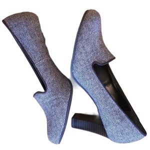 LIZ CLAIBORNE Herringbone Joanne Heels (Si…